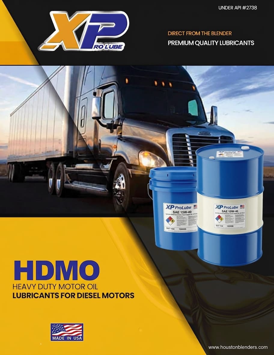 Heavy Duty Motor Oils flyer